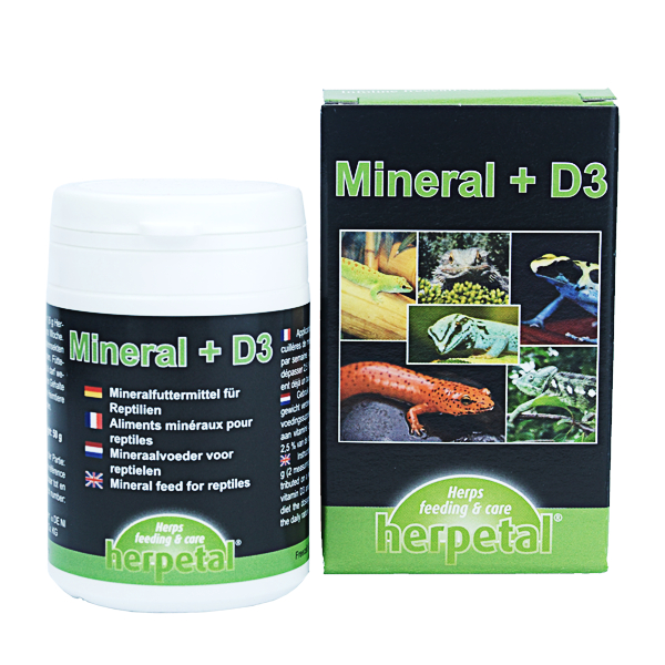 Herpetal Mineral + D3 50 g