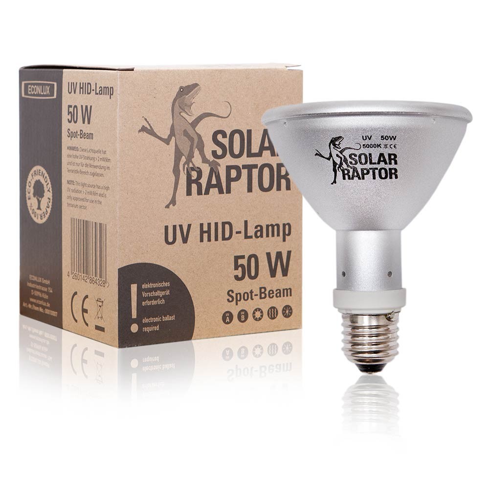 Econlux SolarRaptor UV HID-Lamp Spot 50W