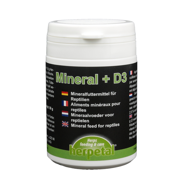 Herpetal Mineral + D3 50 g