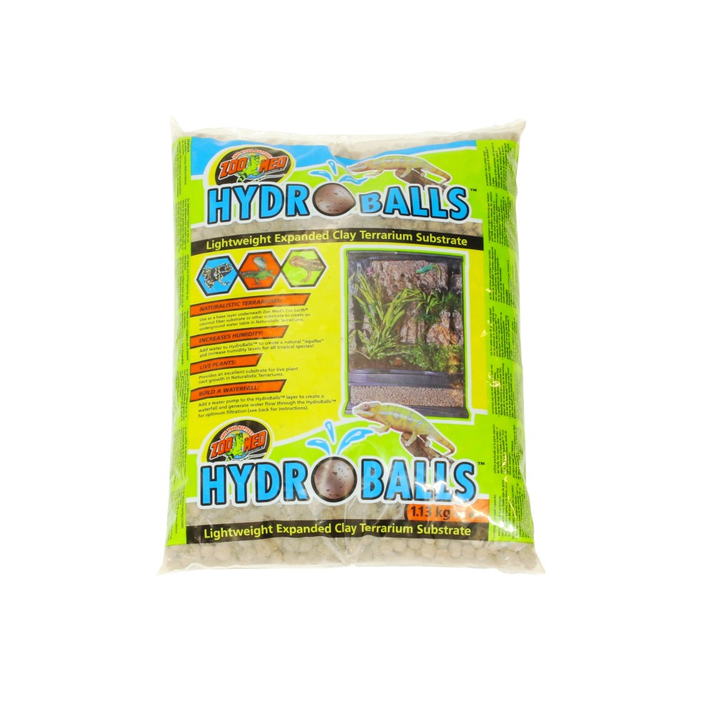 Zoo Med Hydro Balls Lightweight Expanded Clay Substrate