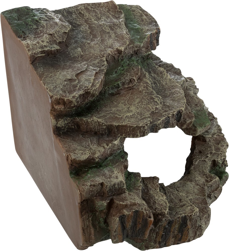 Trixie Eck-Fels mit Höhle und Plattform Regenwald 24×19×25 c