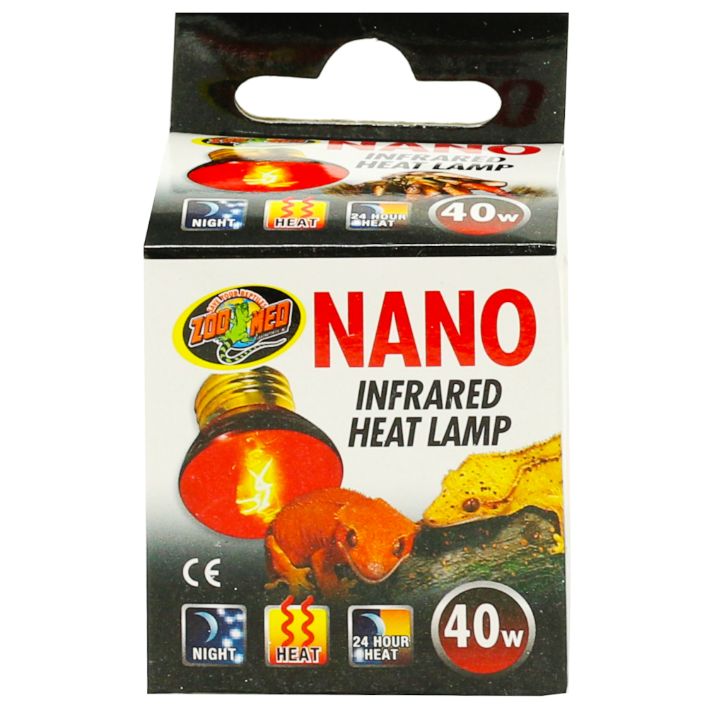 Zoo Med Nano Infrared Heat Lamp 40 Watt