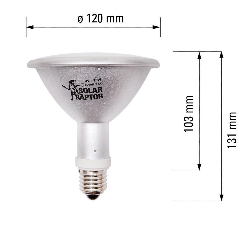 Econlux SolarRaptor UV HID-Lamp Flood 70W