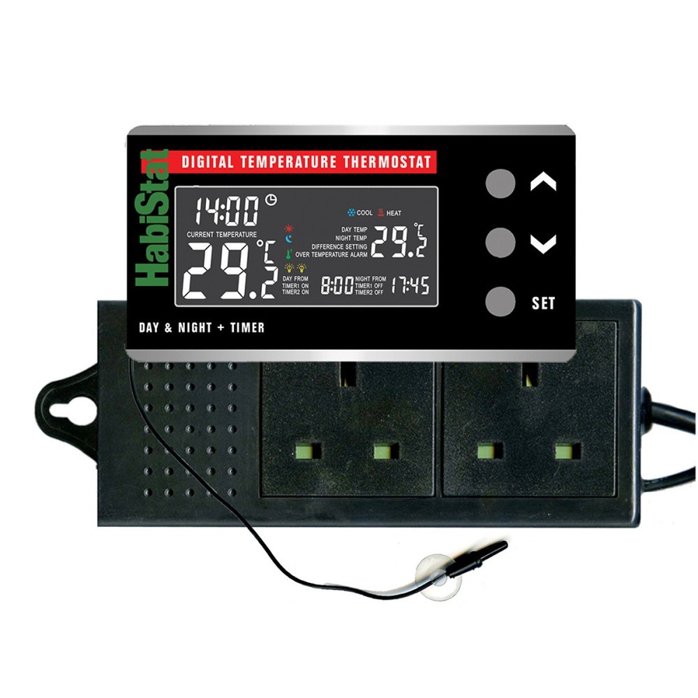 Habistat Digital Temperatur Thermostat, Timer