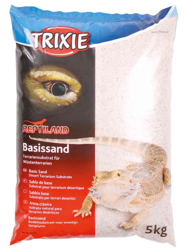 Trixie Basissand für Wüstenterrarien 5 kg weiß