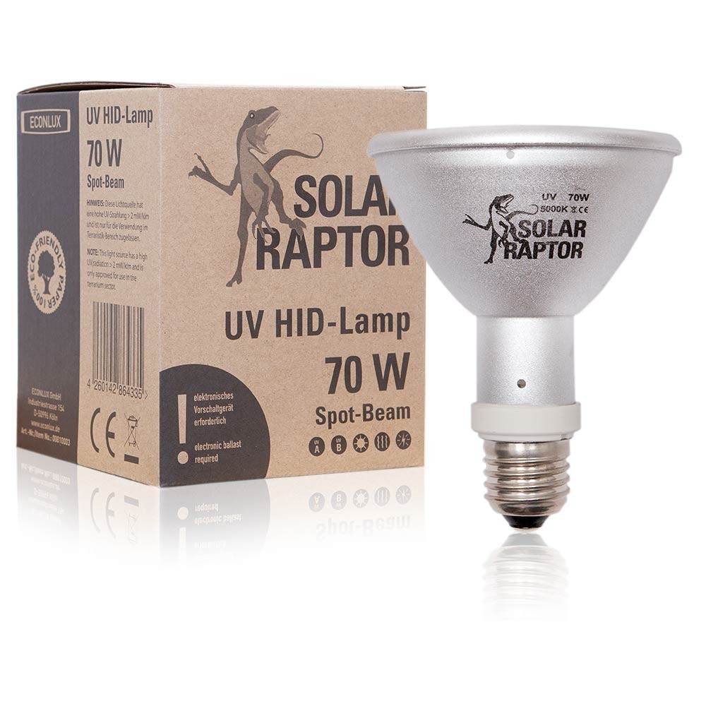 Econlux SolarRaptor UV HID-Lamp Spot 70W